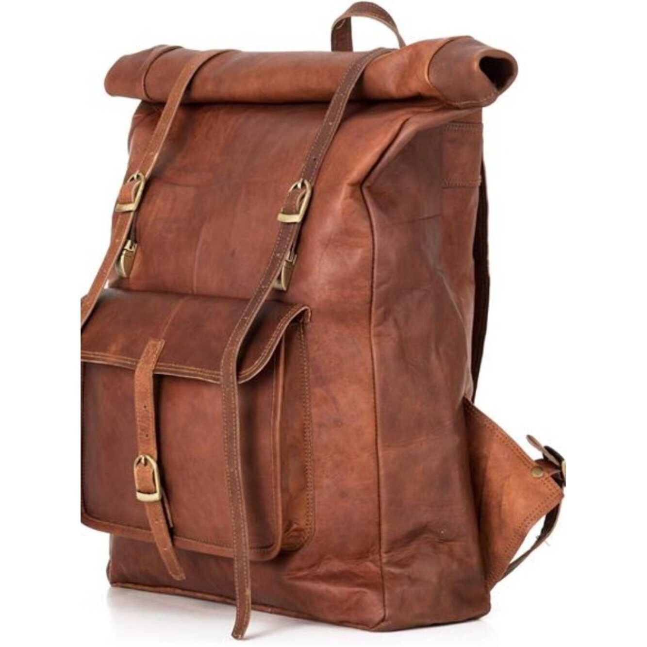 Vintage Genuine Leather Backpack Leeds, Travel Backpack, Laptop Backpack